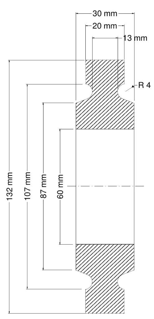 Pufferring 133-30-63.5  