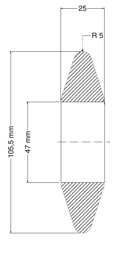 Stützring Typ A 108-25-51