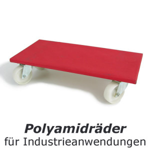 Erfahren Sie mehr über die Einsatzzwecke unserer Polyamidräder